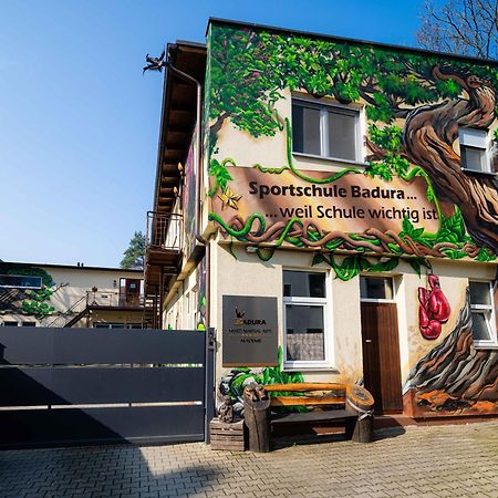 Apartment Black Der Sportschule Badura Leipzig Luaran gambar